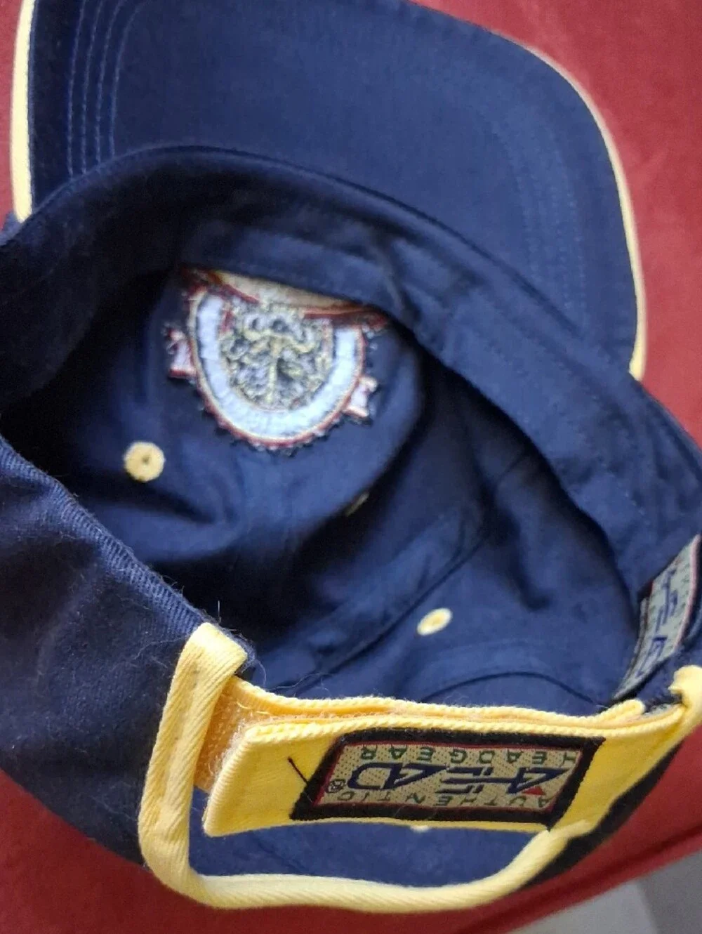 Whistling Straits 2004 Navy & Yellow PGA Championship Golf Cap and Pin